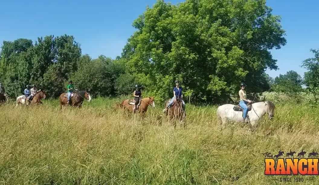 Horseback adventures and riding lessons at The Ranch