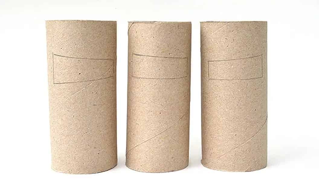 Toilet Roll Crafts: Ninjas