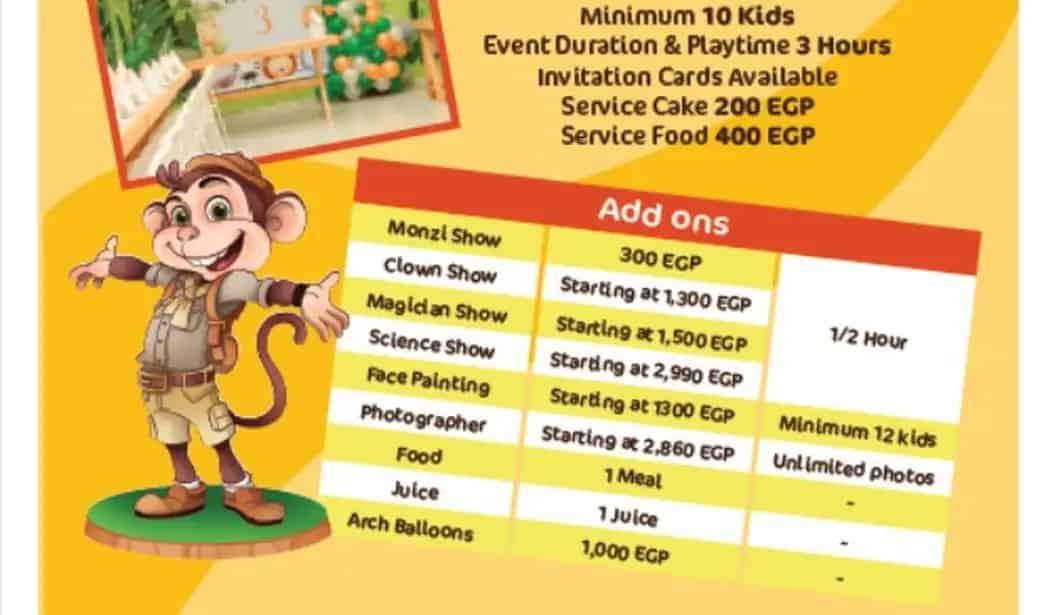 25% Off Birthdays at Monkey Maze | Mall of Egypt
