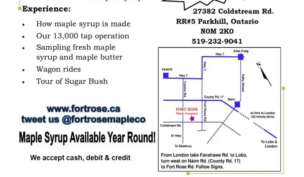 Fort Rose Maple Company